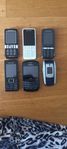 6 st retro mobiltelefoner