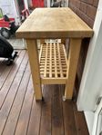 IKEA wooden high table