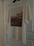 T-shirt med tryck baktill st XL