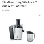 Bosch VitaJuice råsaftscentrifug – endast provad