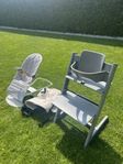 STOKKE - paket tripp trapp stol, babysitter och bärsele
