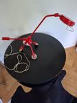 Vintage lampa "Röd hund" IKEA