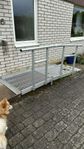 Handikappsramp i aluminium 2delad