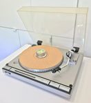JVC L-A55 Direktdrive Skivspelare + Ny Audio-Technica Pickup