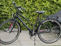 Flickcykel Crescent Embla 26" svart matt