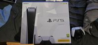 Playstation 5 standard edition + 3 spel