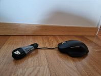 Microsoft datormus med USB-sladd