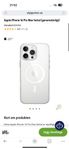 Apple iPhone 16 Pro Max fodral (genomskinligt)
