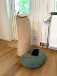 Yogiraj bolster + meditationskudde + ögonkudde