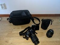 Nikon D3200 2 objektiv 