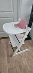Stokke tripp trapp barnstol med tillbehör 
