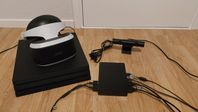 Ps4 pro + 8 andra spel + Ps4vr. 