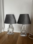 Lampa med lampskärm