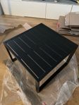 lounge bord svart aluminium 