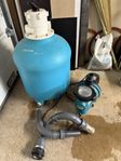 Poolfilter med pump 