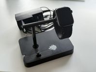 Apple Watch Nike+ Series 4, 44mm, & 2i1 bordsladdare
