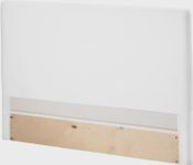 Sänggavel i ljusgrått till Ikea Dunvik 160 