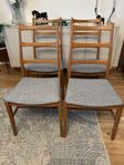 Teakstolar retro stolar teak vintage 