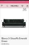 sammets soffa
