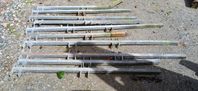 Galvade rör 40x40x2 mm