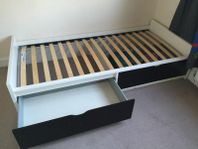 Ikea Flaxa säng med förvaring
