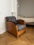 Fåtölj i art deco stil