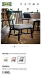 Fåtölj/vilstol IKEA PERSBOL