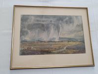 "Skyfall" av Prins Eugen. 56x45 cm