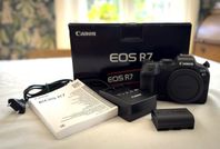 Canon EOS R7 kamerahus i nyskick