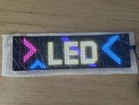 LED Matrispanel. 102×346 mm