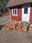 4 fina antika stolar