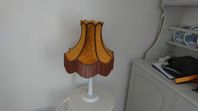 Gul retro lampskärm