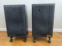 Heybrook HB1 högtalare,Denon CD-spelare, Onkyo förstärkar