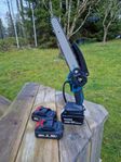 Helt ny 8" Grensåg  2 batterier 