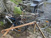 cyklar bortskänkes 