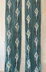 (Nr 357) Hemtex. 2 st panelgardiner.