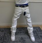 White Slim Fit Denim Jeans