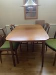 Vintage Bord+4st Stolar