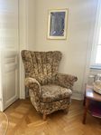Maffig fåtölj - renoveringsobjekt? 