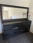 malm byrå och spegel ikea 