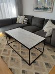 Soffbord av marmor