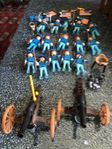 Playmobil Union soldater, kanoner och tillbehör.