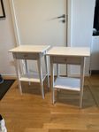 2st sängbord Ikea Hemnes