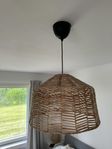 Ikea Kappeland rattan lamp