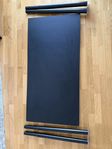 linnmon skrivbord svart