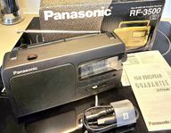 Helt Ny Panasonic 4-Band Radio (FM, MW, LW, SW) Hög Kvalite
