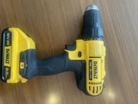 18V XR BORR-/SKRUVDRAGARE + batteri 18v