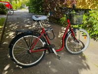 Skeppshult Damcykel 7-Växlar o cykelkorg 