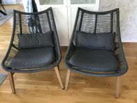 2 Lounge stolar 