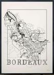 Vinkarta Bordeaux (70x50 cm)